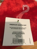 BE JOLLY Premium Red SANTA HAT 17"  NEW