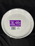 Congrats Grad 9" Plate Royal Blue 20ct