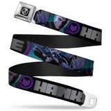 MARVEL AVENGERS Hawkeye Pose Logo Seatbelt Belt: WAV054 2