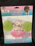 Doc McStuffins Disney Cartoon Doctor Birthday Party Hanging Fluffy Decorations