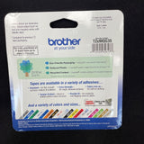Brother P-touch TZe Tape 1/2" (12mm) White Print on Lime Green Tape TZe-MQG35