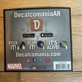 Marvel Captain America Kawaii 3" Vinyl Decal Sticker New