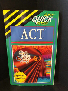Cliffs Quick Review ACT American College Testing Brand NEW