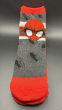 Marvel Spider-man 2 Pairs Youth Cabin Socks Size 9-11