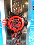 Spiderman LCD Display Kids Projection watch W/ 10 Different Projection Images