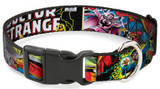 Plastic Clip Collar - Classic DOCTOR STRANGE Comic Book Title: WMC097 15"-26" Marvel