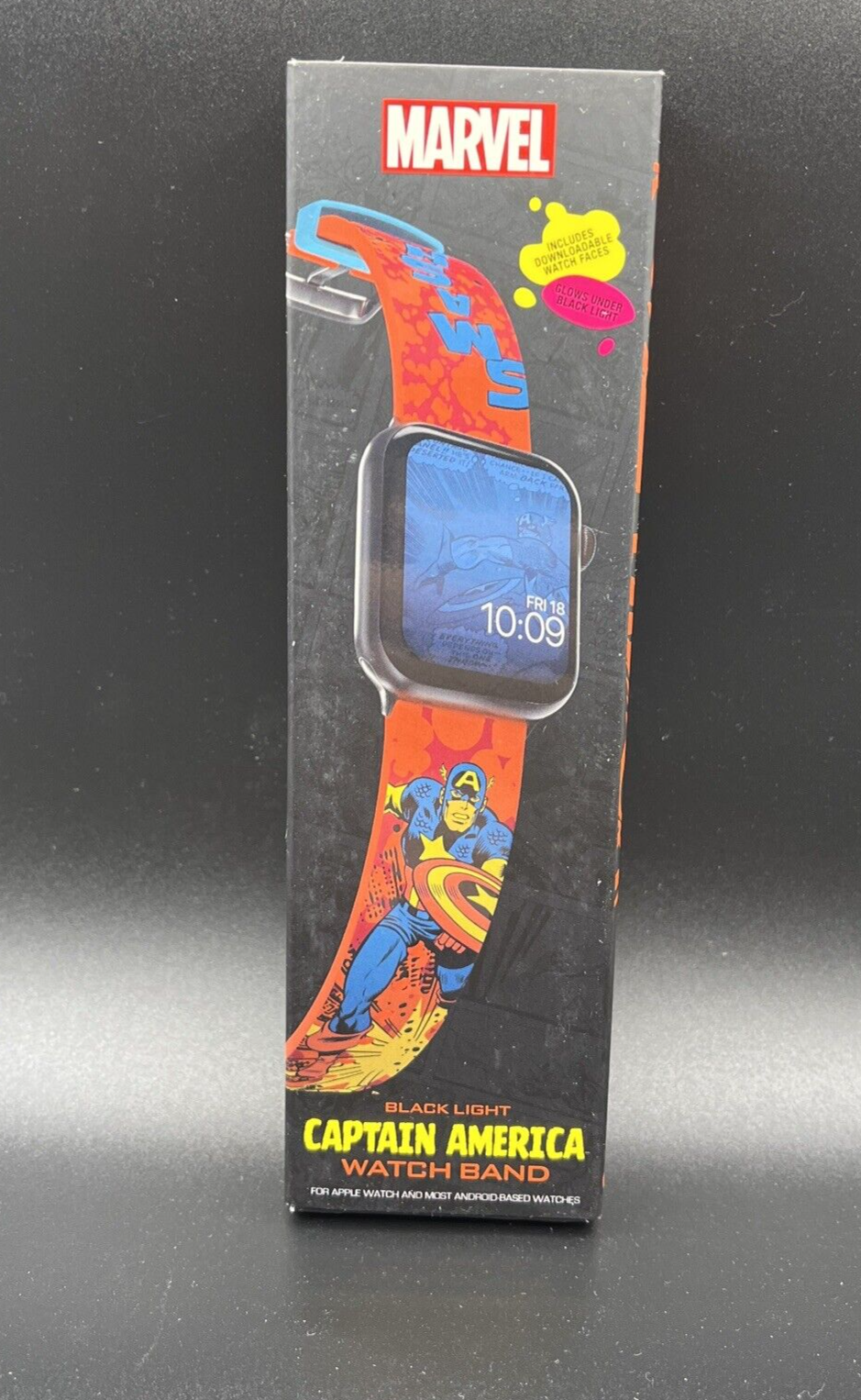 Captain america apple clearance watch band