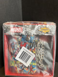 Marvel Avengers Comic Book Cover Trifold Wallet W/Chain New