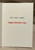 Valentine’s Day Love Greeting Card w/Envelope NEW
