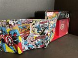 Marvel Comics Men's Trifold Wallet  And Keychain Set - Captain America New