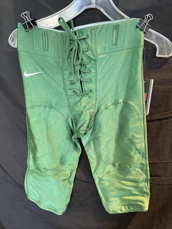 Nike Dazzle Green Mens S Football Pants NWT