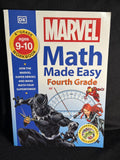 Marvel Math Made Easy, Fourth Grade: Join the Marvel Super ...  (paperback)