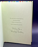 Happy Birthday Father-In-Law Greeting Card w/Envelope