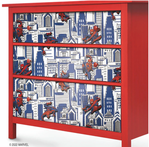 Marvel SPIDER-MAN CITYSCAPE PEEL AND STICK WALLPAPER 18" x 18.85' RMK12459RL