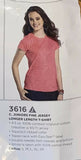 LAT Juniors 3616 T-Shirt Fine Jersey Longer Length size Medium 8-10 Olive NEW