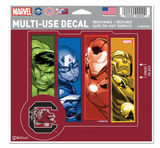 South Carolina Gamecocks MARVEL MULTI-USE DECAL 5" x 6"