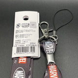 Marvel Logo Lanyard for Keys Adjustable and Clasp Closure