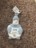 Snow Buddies Alexandria Personalized Snowman Ornament NEW