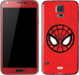 Spider-Man Face Galaxy S5 Skinit Phone Skin Marvel NEW