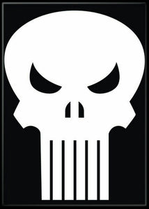 Punisher Logo PHOTO MAGNET 2 1/2" x 3 1/2 ITEM: 20160MV Ata-Boy NEW