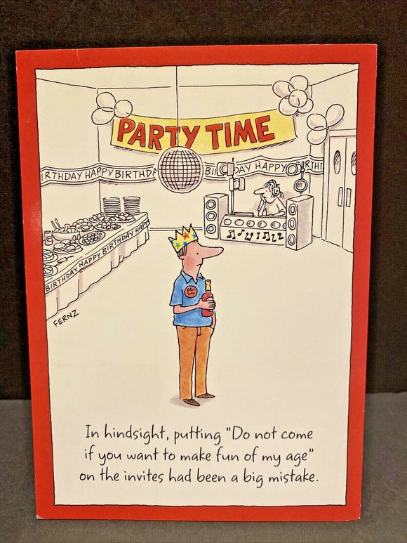 Birthday Greeting Card w/Envelope NEW