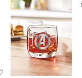 Marvel Avengers Logo 2pk 10oz. Glasses Set