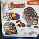 Marvel Avengers Bingo Game Ages 4+ Up To 4 Players