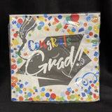 Bright Graduation Paper Luncheon Napkins, 6.5 in, 16ct