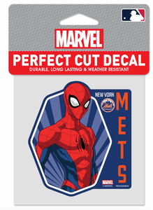 New York Mets Marvel Avengers Perfect Cut Decal 4"x4'