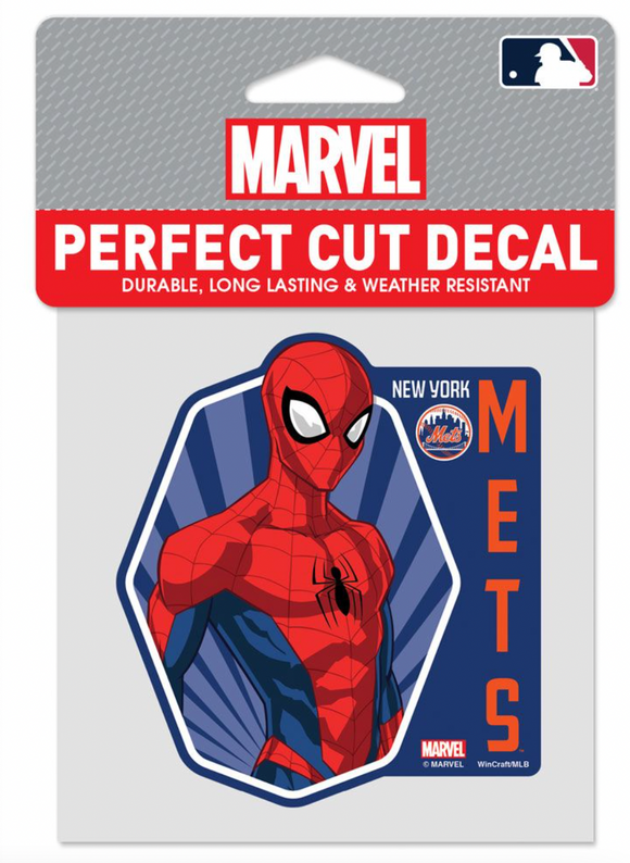 New York Mets Marvel Avengers Perfect Cut Decal 4