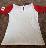 Women's D-Back Baseball T-Shirt NWT Size Small