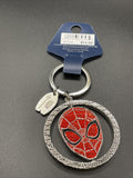 Marvel Spiderman Metal Round Spinner Keychain