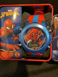 Spiderman Youth Flashing LCD Watch In Collectors Box