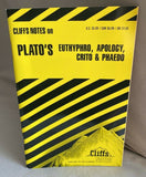 Plato's Euthyphro, Apology, Crito and Phaedo (Cliffs Notes)