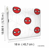 Marvel SPIDER-MAN ICON PEEL AND STICK WALLPAPER 18" x18.86' RMK12421RL