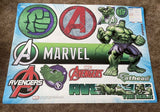 Original  FATHEAD Hulk Marvel Decal (50" x 23") + 8 Decals 96-96201 Marvel NEW