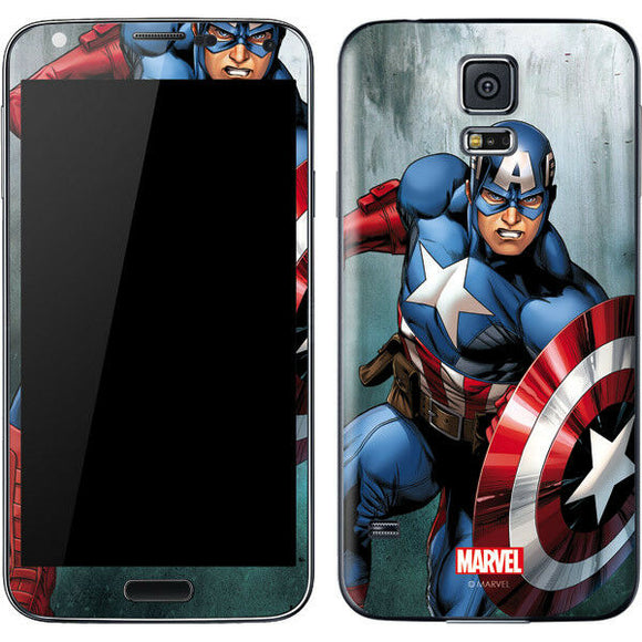 Captain America Galaxy S5 Skinit Phone Skin Marvel NEW