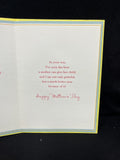 Mother's Day From Son Greeting Card w/Envelope