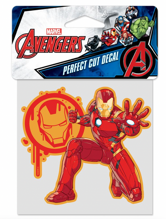 Iron Man Marvel Avengers Perfect Cut Decal 4