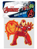 Iron Man Marvel Avengers Perfect Cut Decal 4"x4"