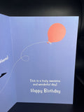 Kids Birthday Greeting Card w/Envelope