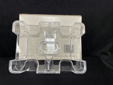 Clear 2 Deck Canasta Playing Card Tray-No Swivel Base