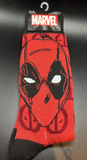 Marvel Deadpool Crew Socks 2Pair Men 6-12 HYP