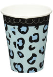 Sweet Safari Boy Jungle Animal Blue Baby Shower Party 9 oz. Cups 18Ct