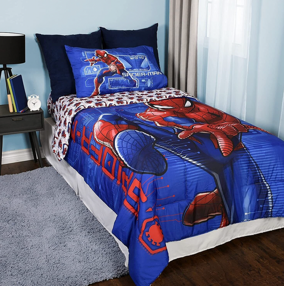 Marvel Spider-Man Reversible Comforter Twin/Full 72