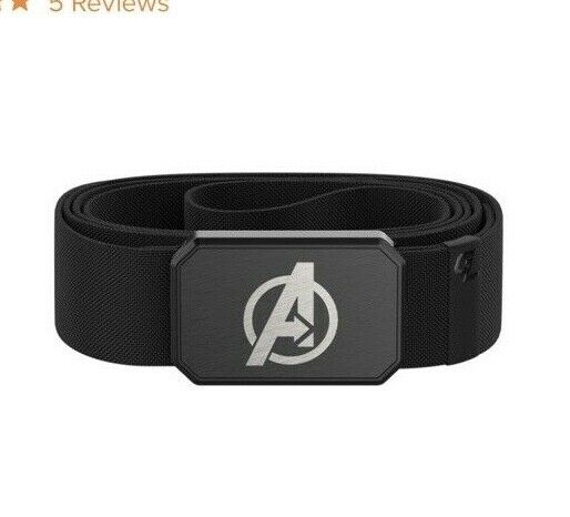 Marvels Avengers Icon Groove Life Belt Mens Size L New