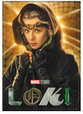 Marvel Loki Sylvie Poster Ata-Boy Magnet 2.5" X 3.5"