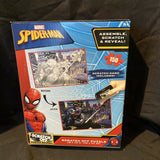Scratch Off Puzzle Reveal Marvel Spider-Man Venom- 150 Pieces Ages 5+