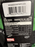 Marvel Hulk Mens Novelty Crew Sock Size 10-13