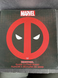 Marvel Dead Pool Round Tempered Glass 12” Cutting Board